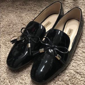 Zara black flats